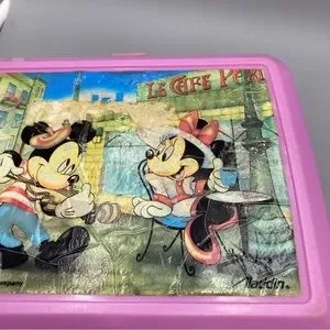 Aladdin ミッキー ランチボックス USA サーモス無し ミニー f80O Aladdin ミッキー ランチボックス USA サーモス無し ミニー f80O